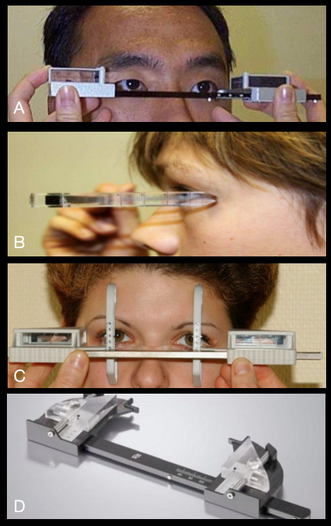 <p>Types of Exophthalmometers