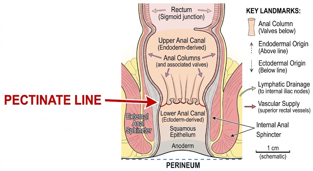 <p>Neurovascular Divisions of the Anal Canal