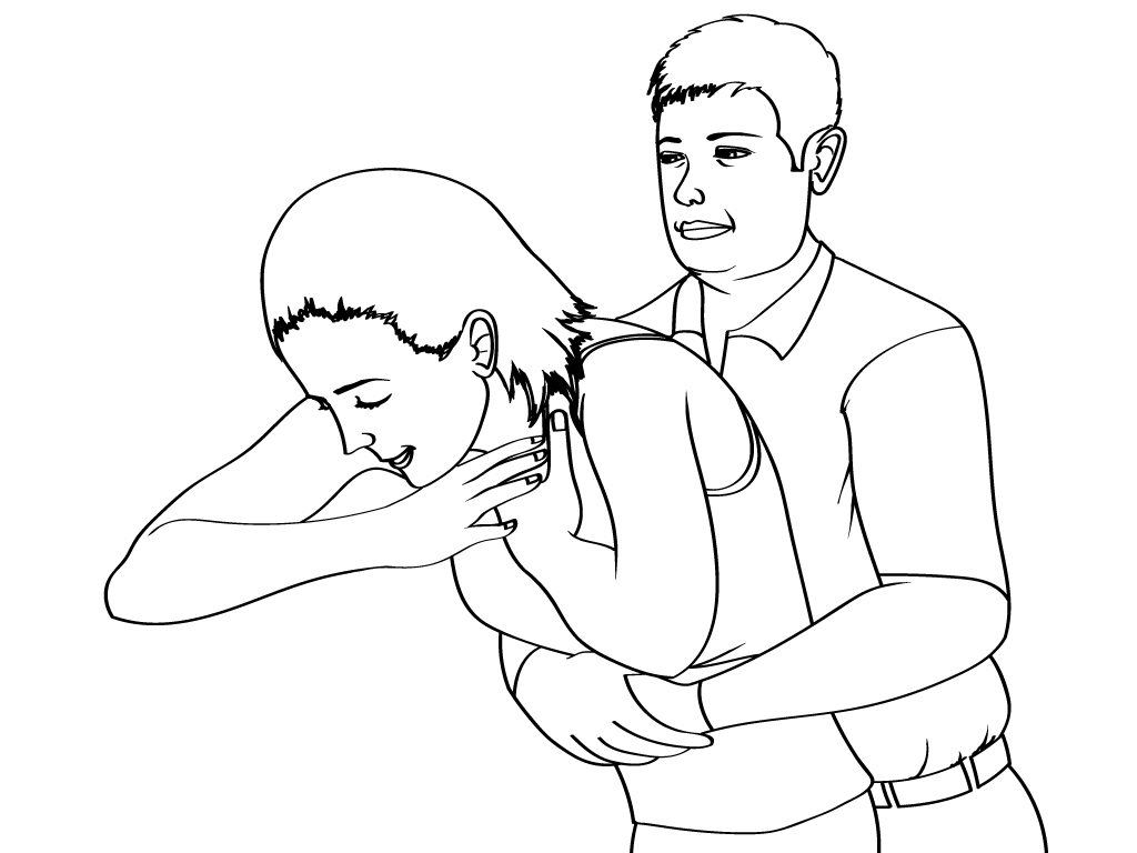 <p>Abdominal Thrust.</p>
